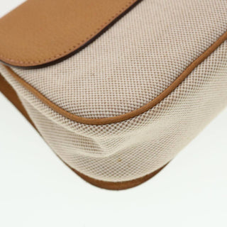 Hermes Colorado Handbag Leather and Toile