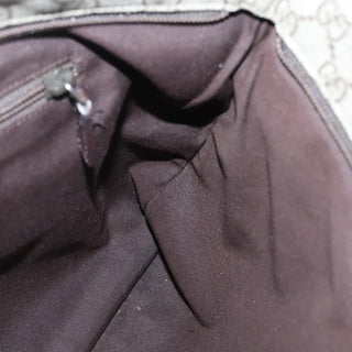 Gucci Zip Top Messenger Bag GG Coated Canvas