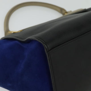 Celine Tricolor Trapeze Bag Leather