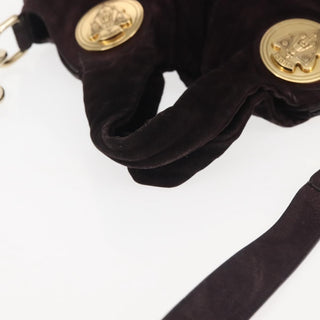 Gucci Hysteria Convertible Top Handle Bag Suede
