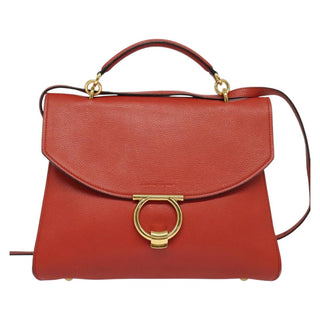 Salvatore Ferragamo Margot Satchel Leather