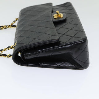 Chanel Vintage Classic Double Flap Bag Quilted Lambskin