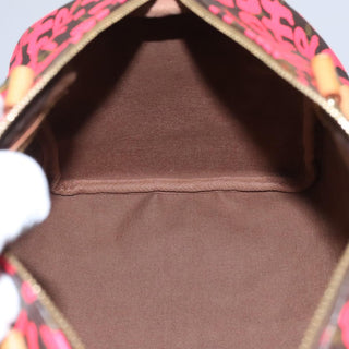 Louis Vuitton Speedy Handbag Limited Edition Monogram Graffiti