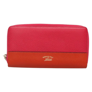 Gucci Bamboo Tassel Zip Wallet Leather