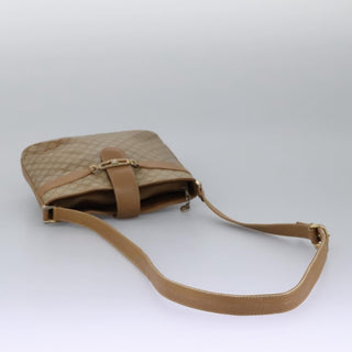 Celine Vintage Macadam Shoulder Bag Canvas