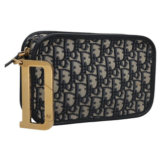 Christian Dior Diorquake Clutch Oblique Canvas