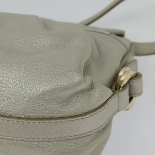 Bvlgari Chandra Flap Shoulder Bag Leather