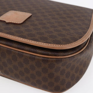 Celine Macadam Shoulder Bag PVC Leather