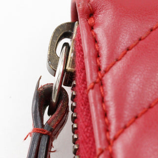 Gucci GG Marmont Zip Around Wallet Matelasse Leather