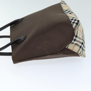 Burberry Nova Check Tote Nylon
