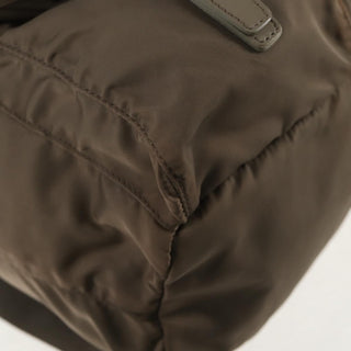 Prada Vela Double Front Pocket Backpack Tessuto with Saffiano Leather