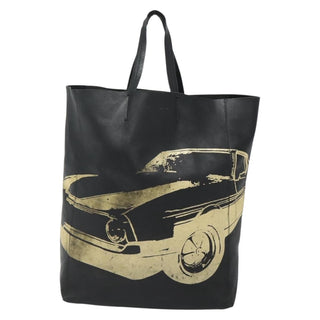 Celine Vertical Cabas Tote Printed Leather