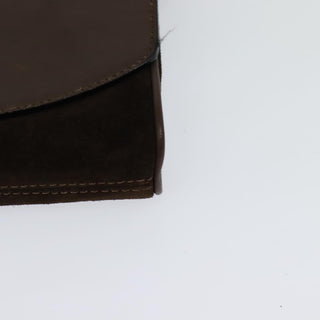 Celine Circle logo Suede and Leather