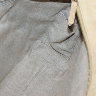 Fendi Pequin Roll Tote Canvas and Leather