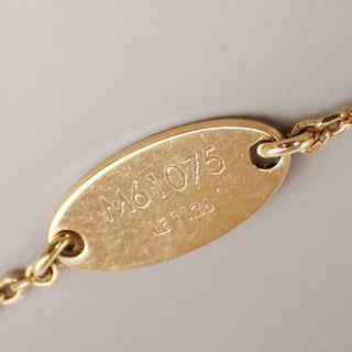 Louis Vuitton LV and Me Heart Pendant Necklace Metal