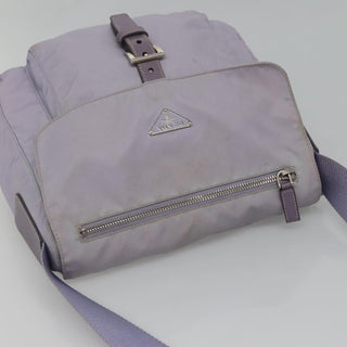 Prada Buckle Messenger Bag Tessuto