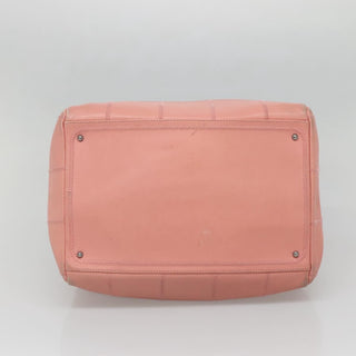 Chanel Chocolate Bar CC Bowler Bag Caviar skin