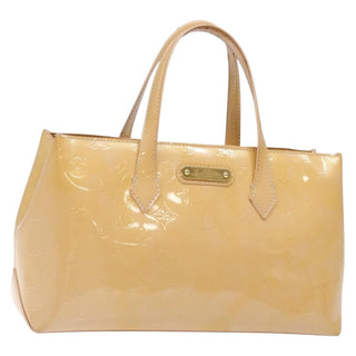Louis Vuitton Wilshire Handbag Monogram Vernis