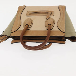 Celine Tricolor Luggage Bag Leather