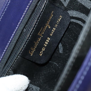 Salvatore Ferragamo Gancini Convertible Top Handle Bag Leather