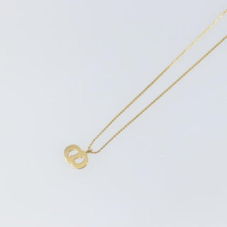 Christian Dior CD Pendant Necklace Metal and Crystals