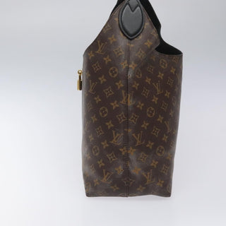 Louis Vuitton Flower Hobo Monogram Canvas with Leather