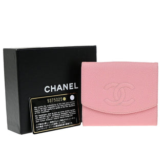Chanel Vintage Timeless Bifold Wallet Caviar