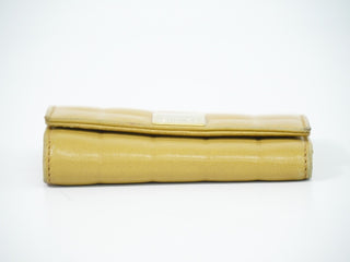 Chanel Chocolate Bar 6 Key Holder Quilted Lambskin