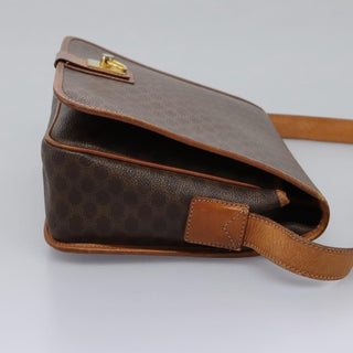 Celine Macadam Shoulder Bag PVC Leather