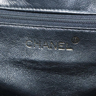 Chanel Vintage Chain Frame Bag Quilted Patent