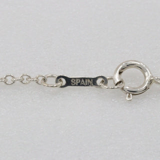 Tiffany & Co. Elsa Peretti Open Heart Pendant Necklace Sterling Silver