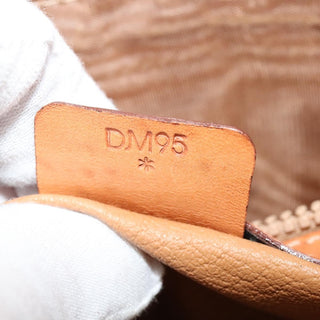 Celine Vintage Convertible Top Handle Bag Macadam Coated Canvas