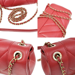 Chanel Mademoiselle Vintage Flap Bag Chevron Sheepskin