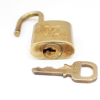 Louis Vuitton Cadenas Bag Charm Gold-plated