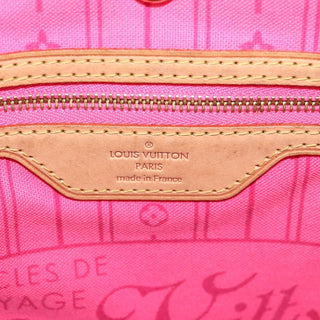 Louis Vuitton Neverfull Tote Limited Edition Monogram Roses
