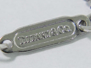 Tiffany & Co. Atlas Open Medallion Pendant Necklace 18K White Gold with Diamonds