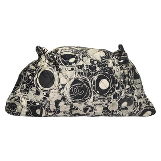 Chanel Kaleidoscope Chain Tote Quilted Printed Satin