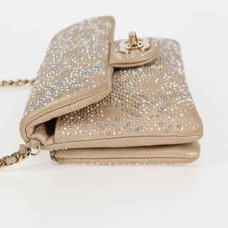 Chanel Mineral Nights Shoulder Bag Strass Embellished Leather