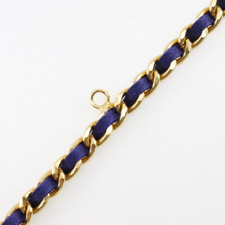 Chanel CC Twist Chain Belt Metal with Faux Pearl