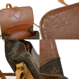 Louis Vuitton Cartouchiere Handbag Monogram Canvas