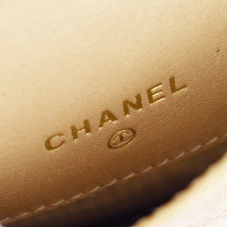 Chanel Vintage CC Phone Holder Crossbody Bag Caviar