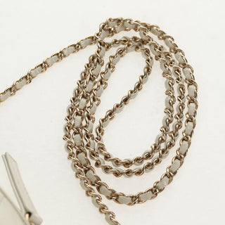 Chanel La Pausa Evening Bag Chevron Lambskin with Applique