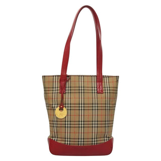 Burberry Nova Check Tote canvas check pattern