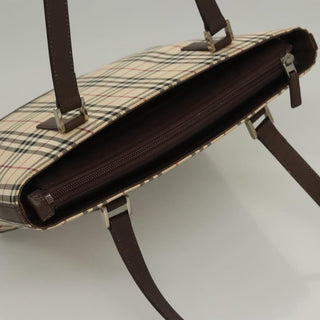 Burberry Nova Check Tote canvas check pattern