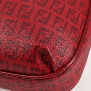 Fendi Front Pocket Messenger Bag Zucchino Coated Canvas