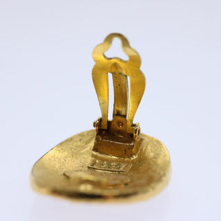 Chanel CC Hoop Clip-On Earrings Metal