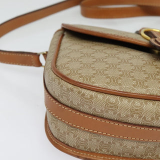 Celine Macadam Shoulder Bag PVC Leather