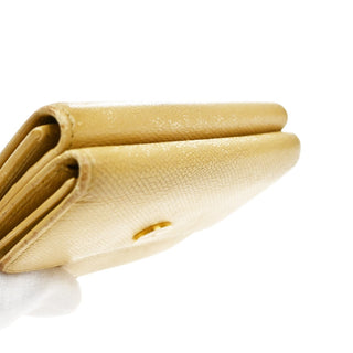 Chanel CC Trifold Flap Wallet Leather