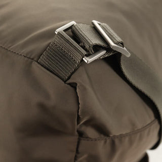 Prada Vela Double Front Pocket Backpack Tessuto with Saffiano Leather