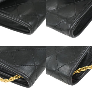 Chanel Vintage Round Flap Bag Quilted Lambskin